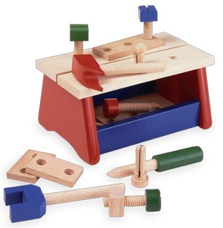 Wooden Toy Work Bench