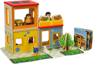 City Family Wooden Toy
