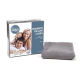 Bamboo Pillow Case Standard Size - Dark Grey