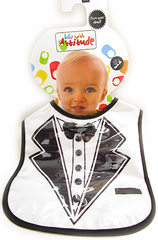 Baby Bib - Evening Black Tie Design