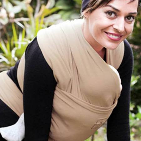 Organic Light-weight Wrap Carrier - Latte