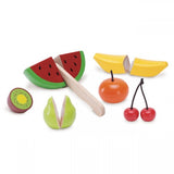 Wooden Toy Fruit Basket