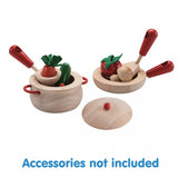 Wooden Toy Cooking Set