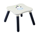 Wooden Zebra Stool