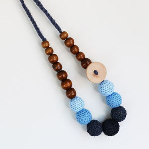 Wooden Baby Teething Necklace
