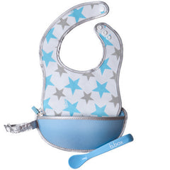 Baby Bib + Spoon