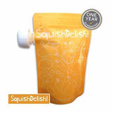 Squish Delish Reusable Food Pouch.