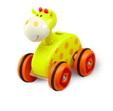 Wooden Wheely Giraffe
