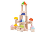 50pc Wooden Building Blocks