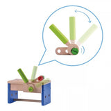 Wooden Toy Work Bench 'n Box