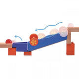 Wooden Trix Tracks Throw & Roll
