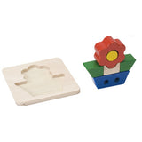 Wooden Flower Tray Blocks