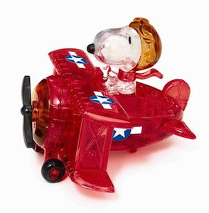 Crystal Puzzle - Snoopy Red Baron