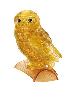 Crystal Puzzle - Clear Owl
