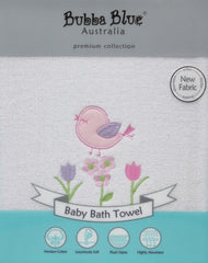 Bubba Blue Embroidered Bath Towel