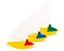 Three Little Boats - Ambi Toys
