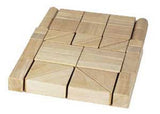 Wooden Unit Blocks 55 pieces