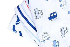 Baby Wrap 3's pack Blue