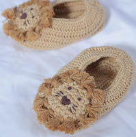 Baby Booties - Lion