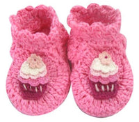 Baby Booties - Cupcakes