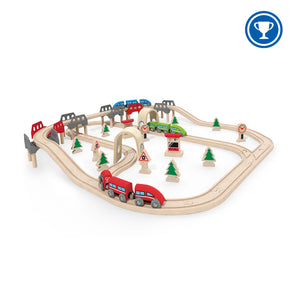 High And Low Railway Set