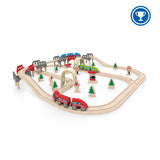 High And Low Railway Set