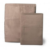 Bamboo Bed Sheet Set Queen Size - Chocolate