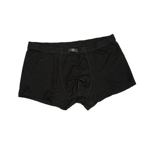 Mens Bamboo Boxer Large - Black