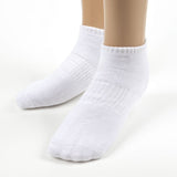 Mens Bamboo Ankle Socks - White