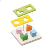 Wooden Multi Shapes Sorter