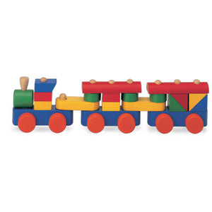 Wooden Construction Train