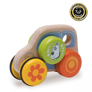 Wooden Puppy Car