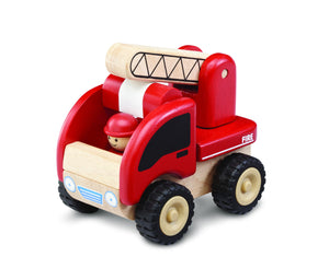 Wooden Toy Mini Fire Engine