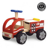 Wooden Ride on Fire Engine