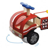 Wooden Ride on Fire Engine