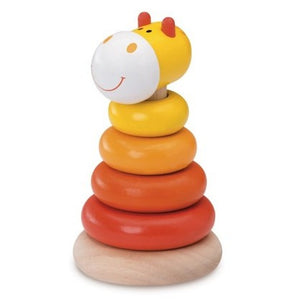 Wooden Stacking Rings - Giraffe