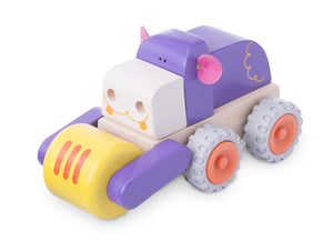 Wooden Toy Hippo Roller