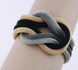 Metal Knot Colorful Chain Bracelet
