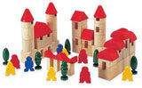 Wooden Town Building Blocks