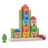 Wooden Building Block - Sliding Town