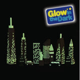 Wooden City Skyline Glow in the Dark Blocks