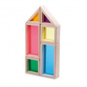 Wooden Rainbow Blocks