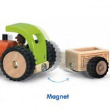 Wonderworld's Wooden Mini Tractor