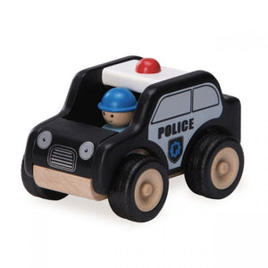 Wooden Toy Mini Patrol Car