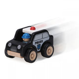 Wooden Toy Mini Patrol Car