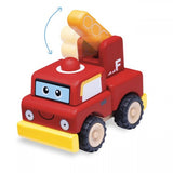 Wooden Toy Build a Fire Engine